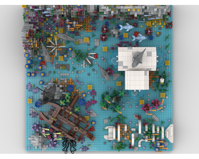 MOC - Modular Ocean | build from 5 MOCs - How to build it