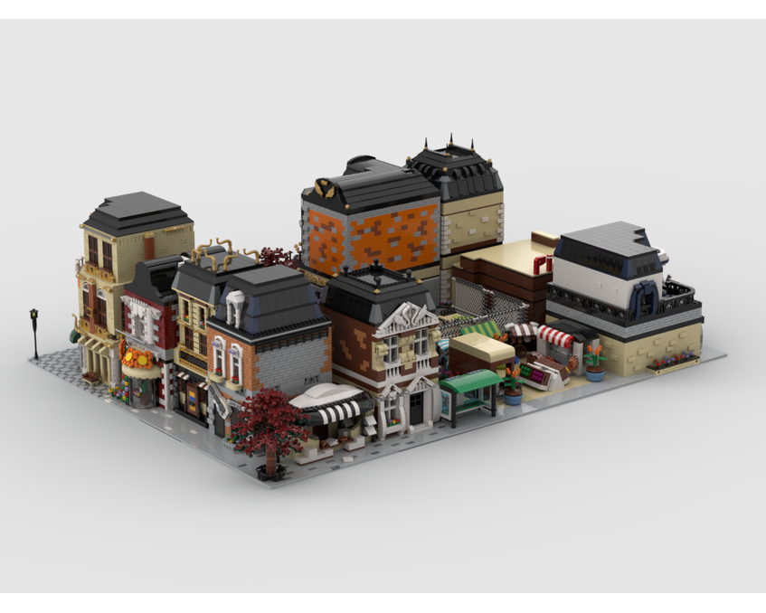 MOC - Modular Neighborhood | build from 15 MOCs - How to build it
