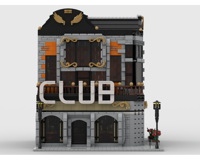 MOC - Modular CLUB Building - How to build it