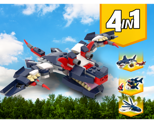MOC - 31088 Bat Alternative Build - How to build it