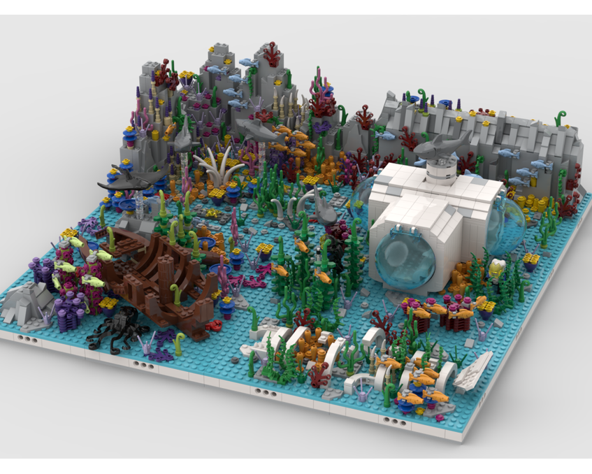 MOC - Modular Ocean | build from 5 MOCs - How to build it