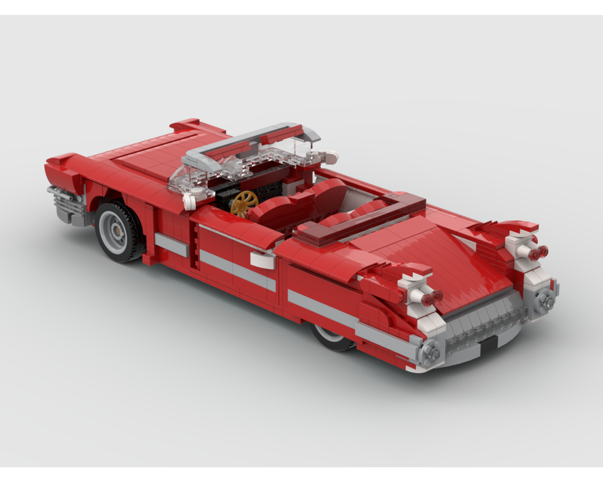 MOC - Cadillac Eldorado 62 series 1959 - How to build it