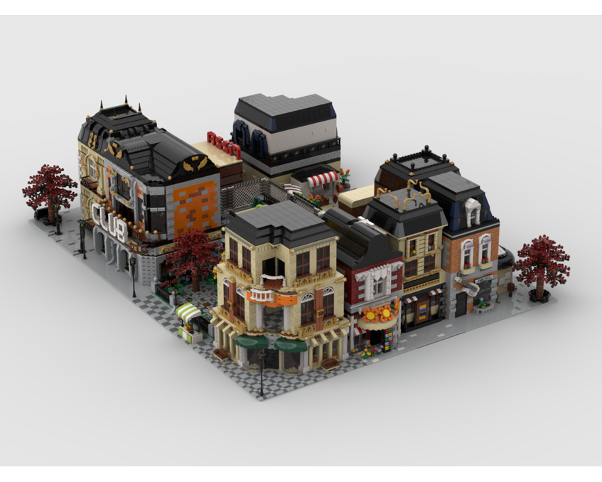 MOC - Modular Neighborhood | build from 15 MOCs - How to build it