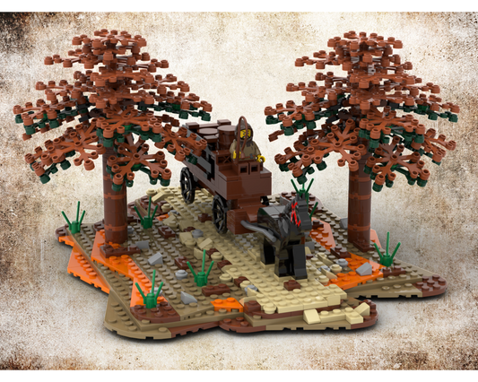 MOC - Medieval Carriage - How to build it