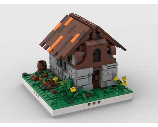 MOC - Farm House for a Modular Village #2 - How to build it