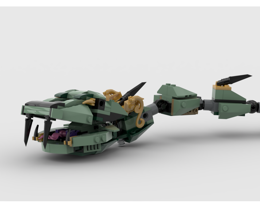 MOC - 70612 Snake Alternative Build - How to build it
