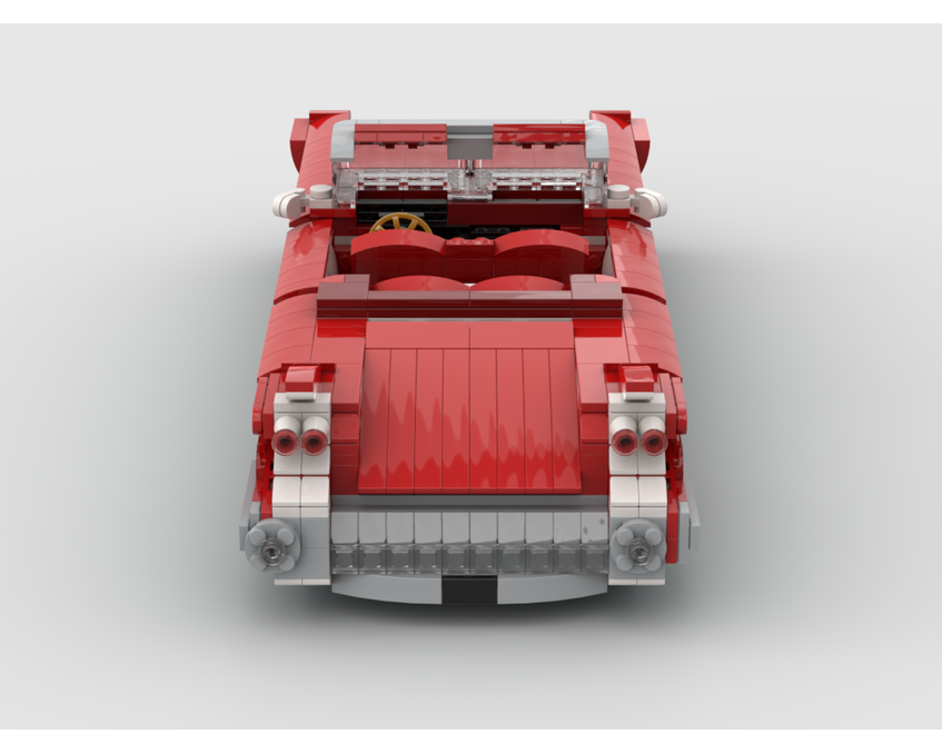 MOC - Cadillac Eldorado 62 series 1959 - How to build it