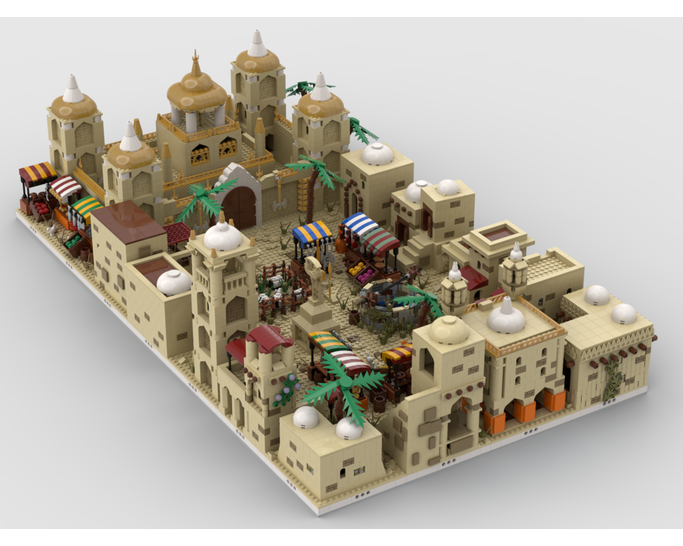 MOC - Desert Village 2.0 Moc - How to build it