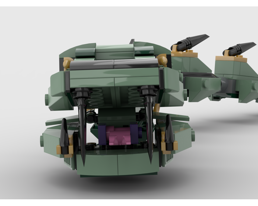 MOC - 70612 Snake Alternative Build - How to build it