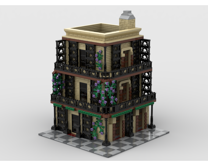 MOC - Modular Italian House - How to build it