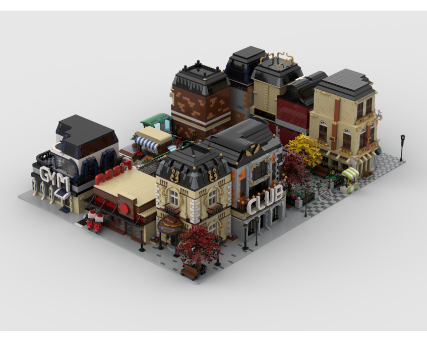MOC - Modular Neighborhood | build from 15 MOCs - How to build it
