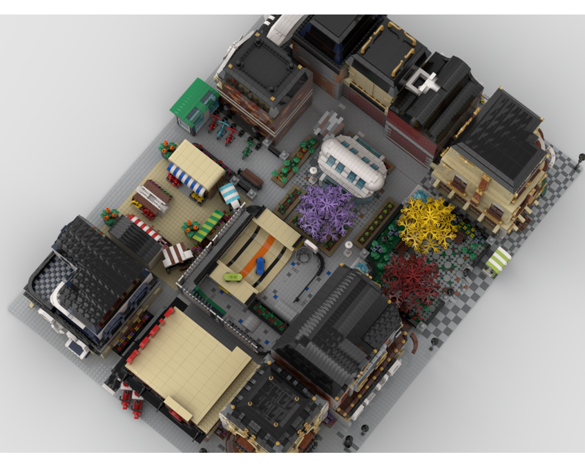 MOC - Modular Neighborhood | build from 15 MOCs - How to build it