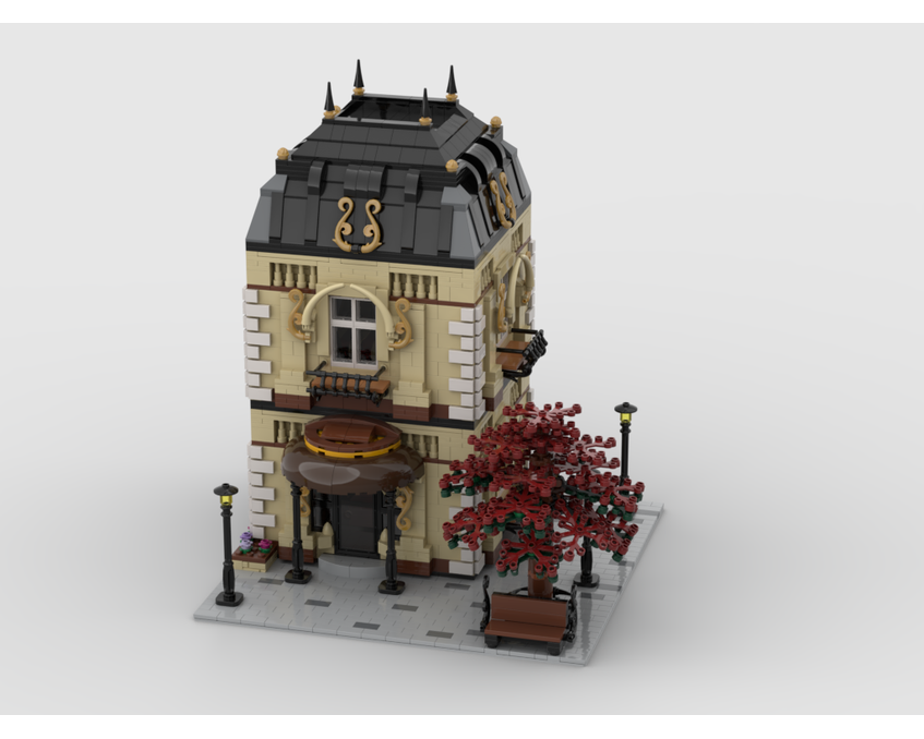 MOC - Modular luxury House - How to build it