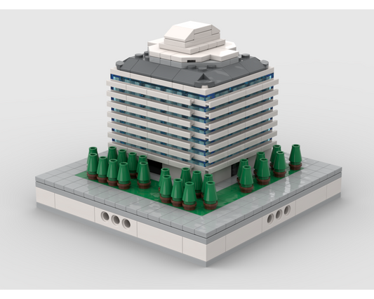 MOC - Office building #3 | for modular city - How to build it
