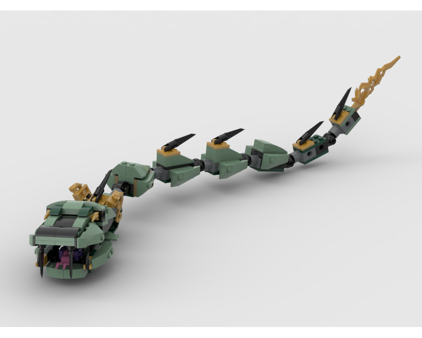 MOC - 70612 Snake Alternative Build - How to build it