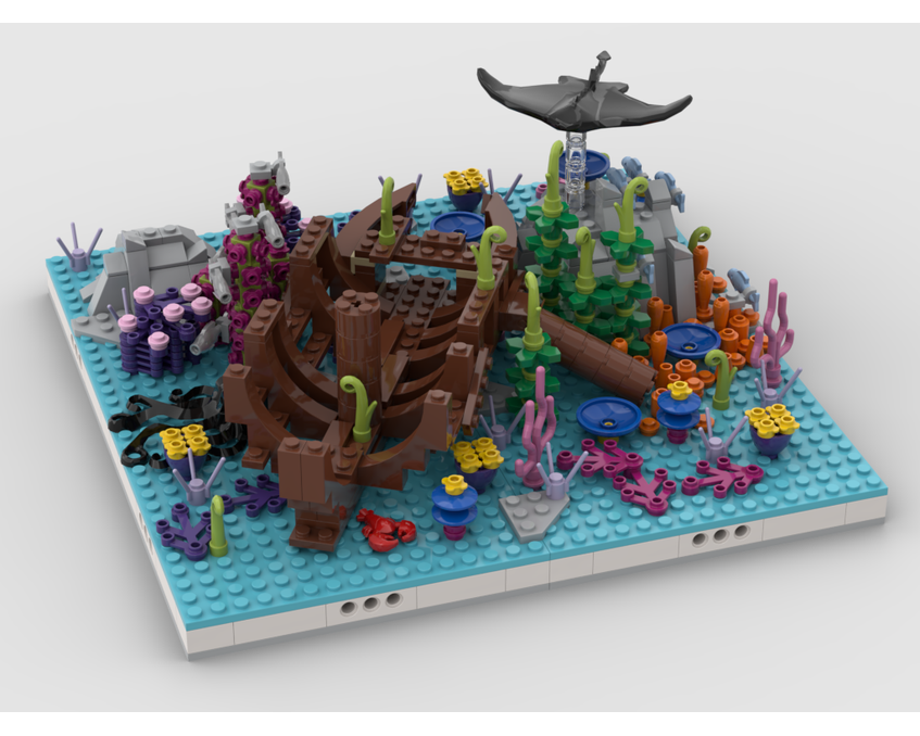 MOC - Modular Ocean | build from 5 MOCs - How to build it