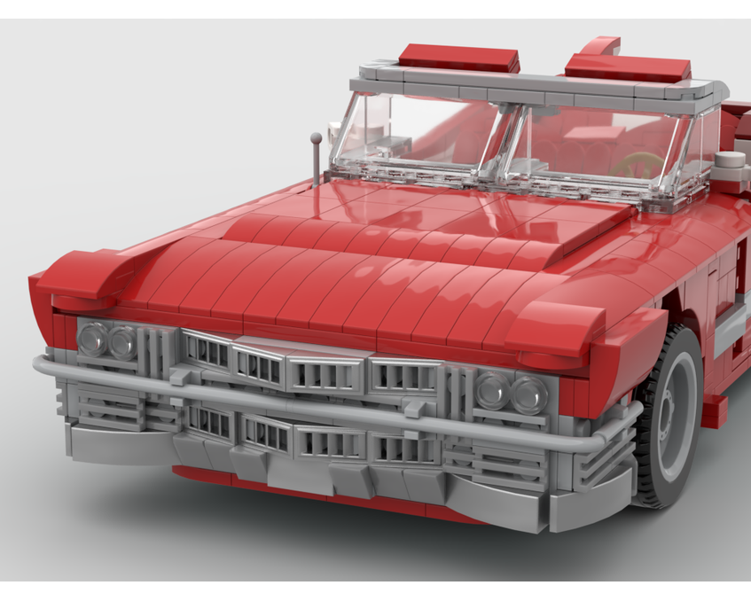 MOC - Cadillac Eldorado 62 series 1959 - How to build it