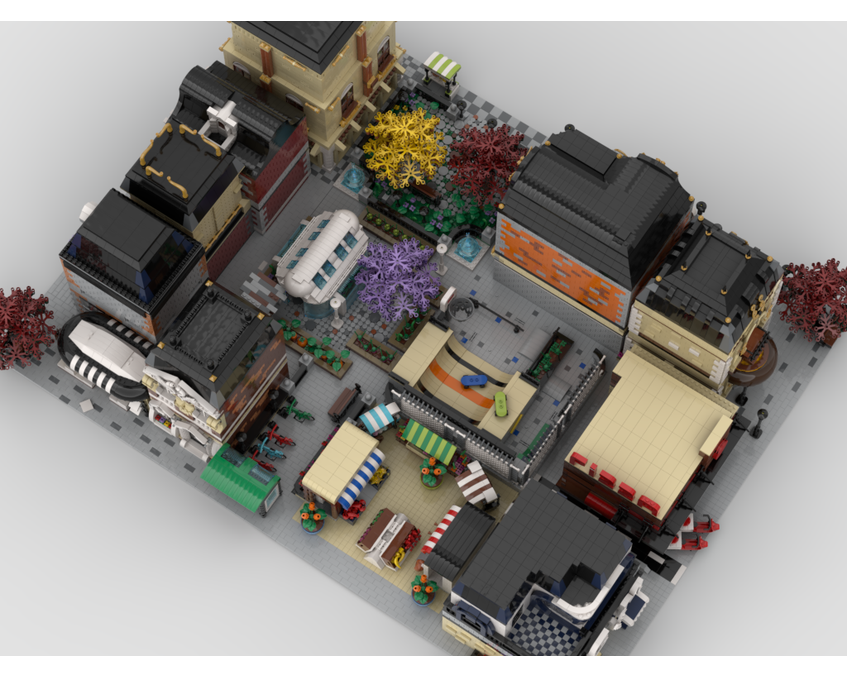 MOC - Modular Neighborhood | build from 15 MOCs - How to build it