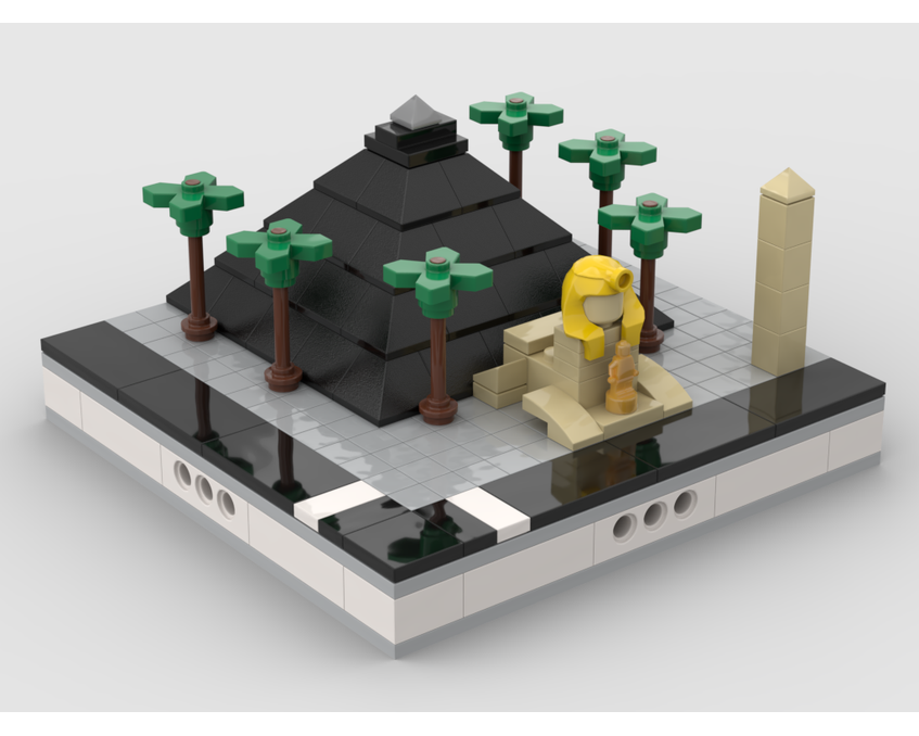 MOC - Luxor Hotel for Modular City Las Vegas - How to build it