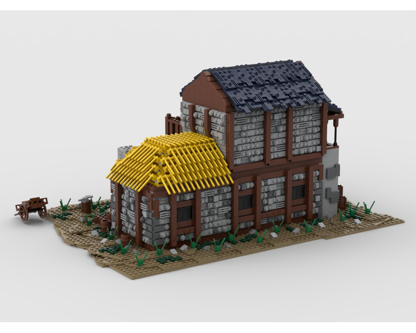 MOC - The Blacksmith House - How to build it