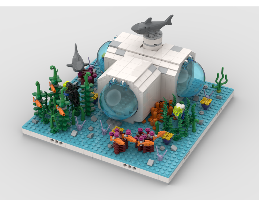 MOC - Modular Ocean | build from 5 MOCs - How to build it