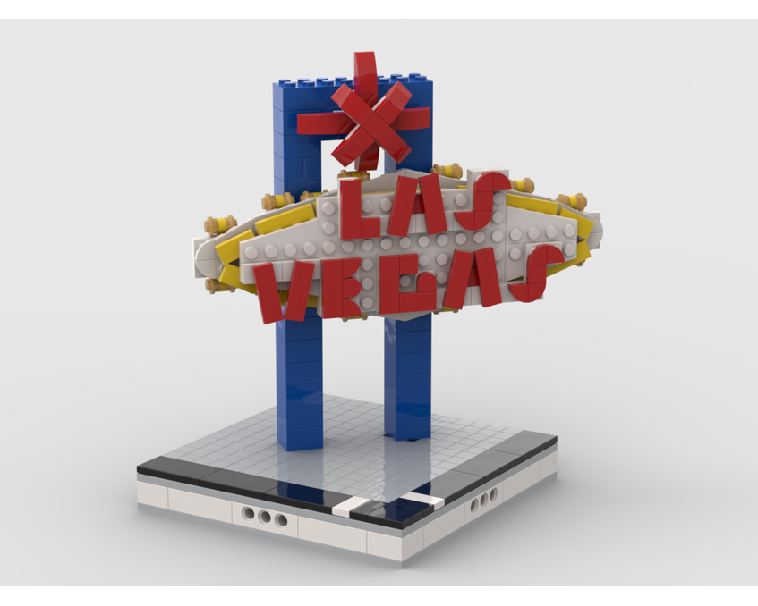 MOC - Modular City Las Vegas | Build from 11 MOCs - How to build it