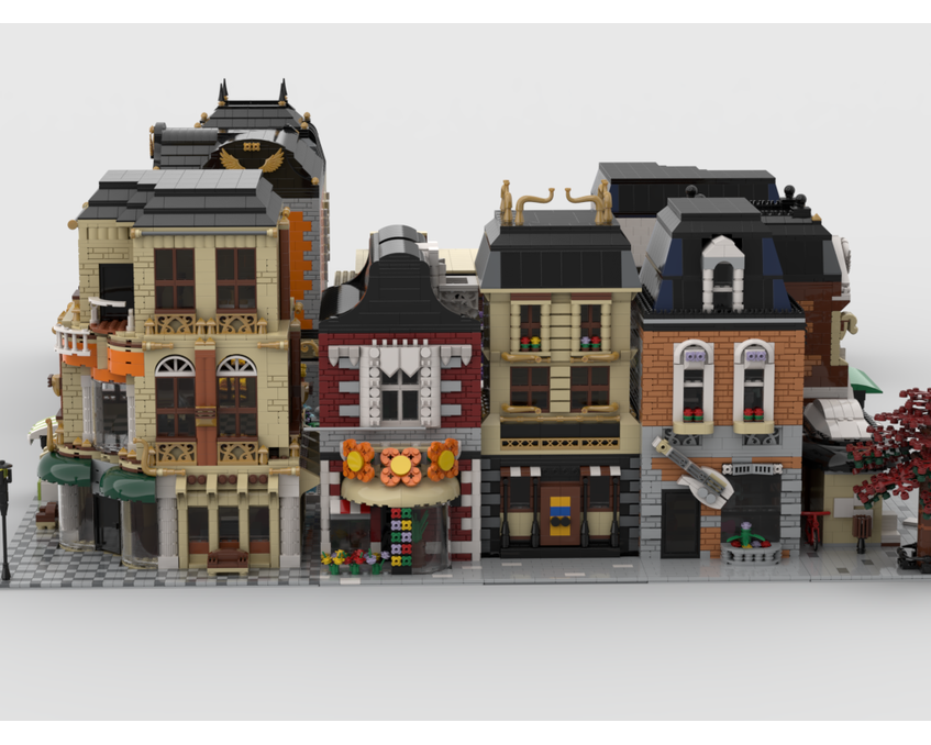 MOC - Modular Neighborhood | build from 15 MOCs - How to build it