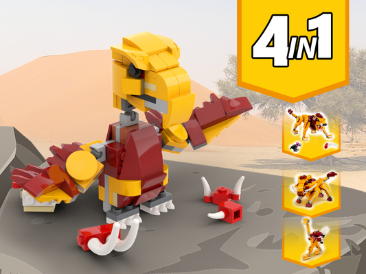 MOC - 31112 Eagle Alternative Build - How to build it