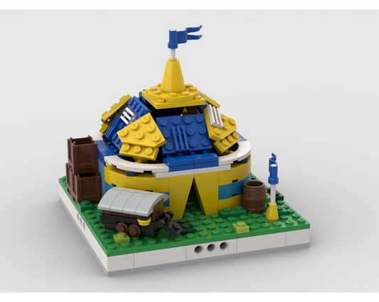 MOC - Circus for a Modular Village - How to build it