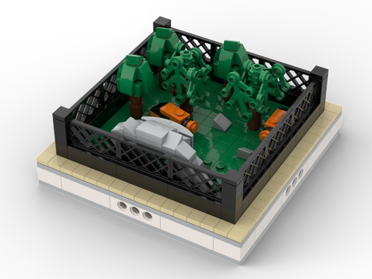 MOC - Tigger| mini modular ZOO - How to build it
