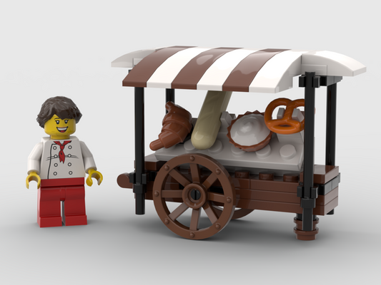 MOC - Bread Cart - How to build it