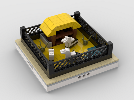 MOC - Zebra | mini modular ZOO - How to build it