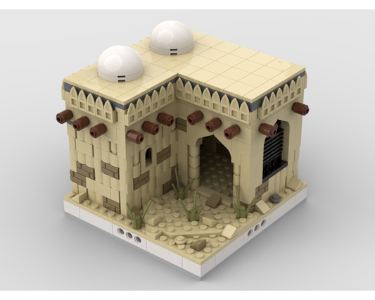 MOC - Desert House #2 for a Modular Desert village - How to build it