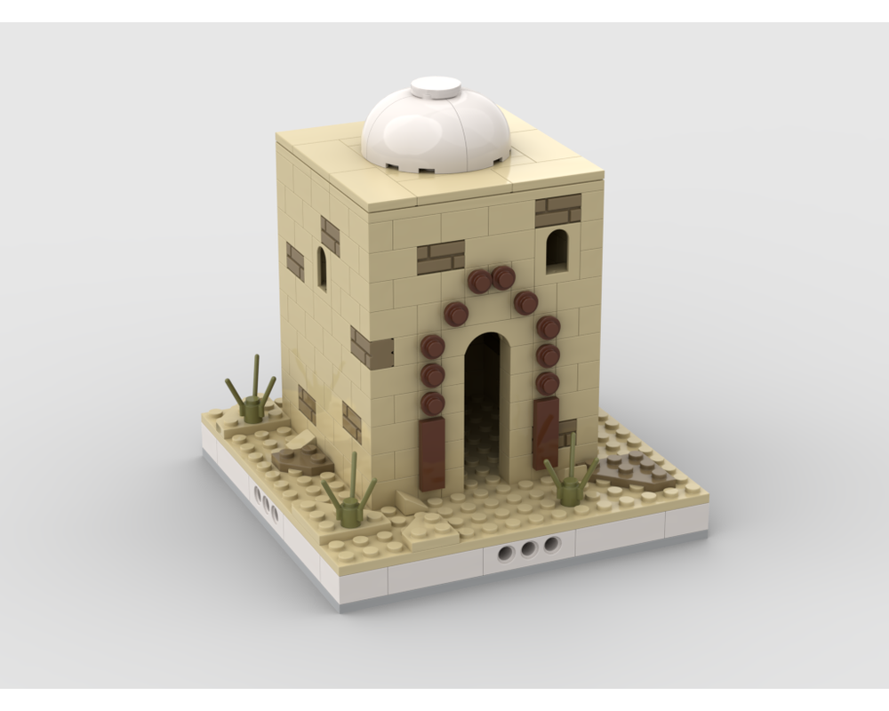 MOC - Desert House #7 for a Modular Desert village - How to build it