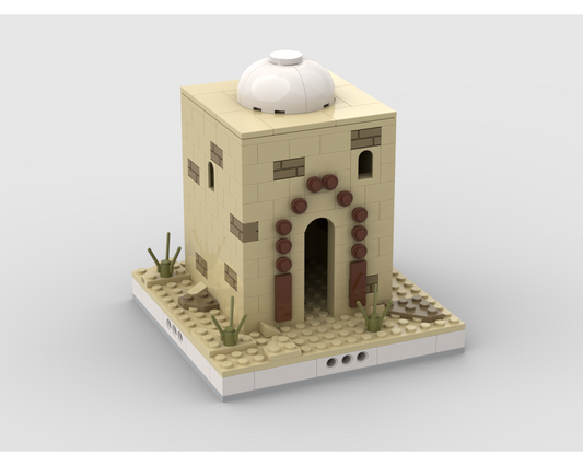 MOC - Desert House #7 for a Modular Desert village - How to build it