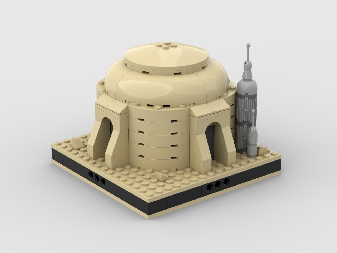 MOC - Modular Tatooine | Build from 18 MOCs - How to build it