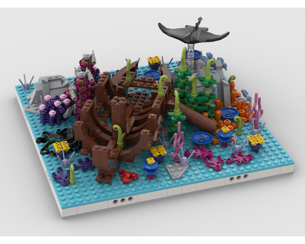 MOC - Drowning ship - How to build it