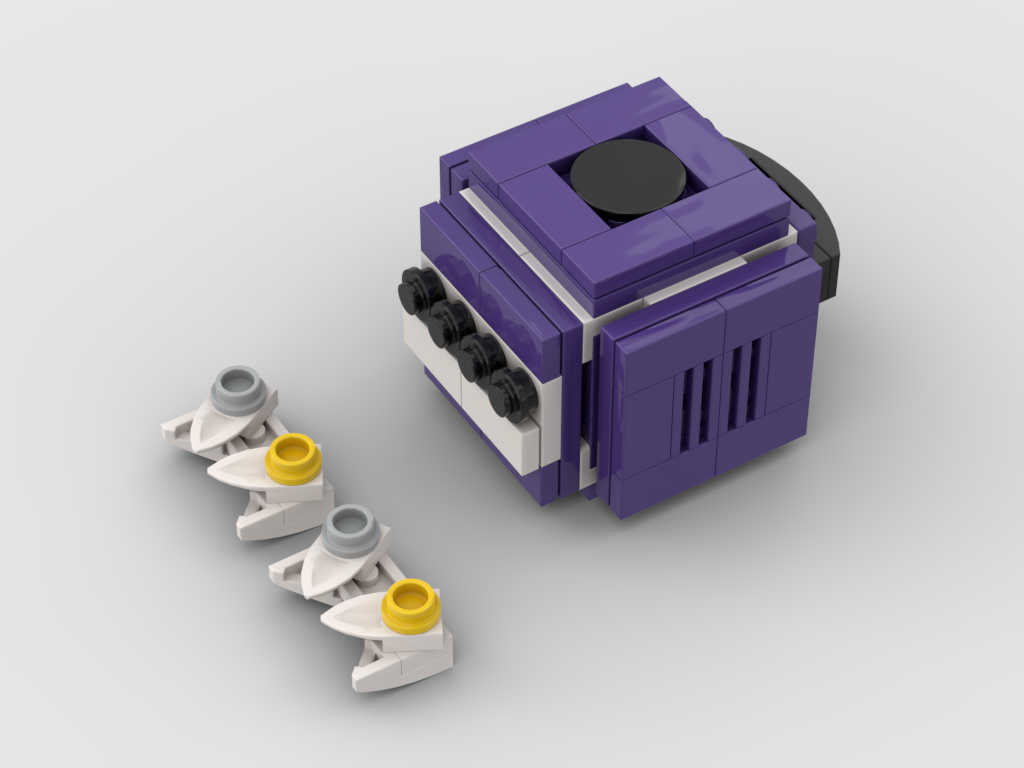 MOC - Nintendo GameCube - How to build it
