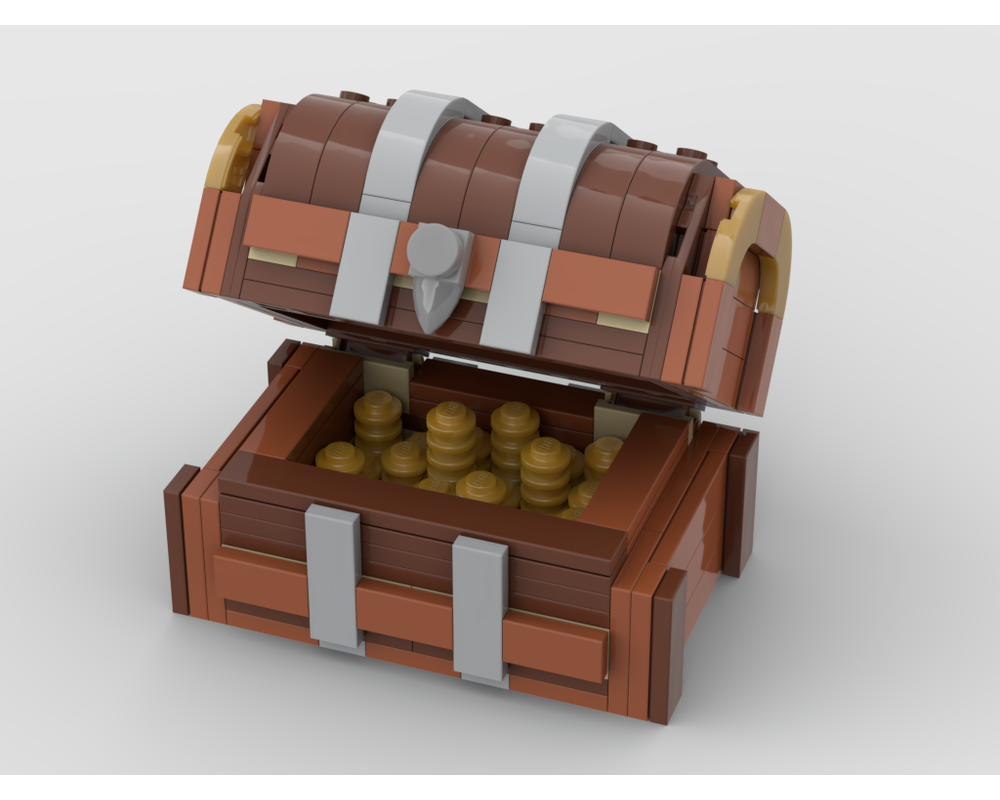 MOC - Gold Chest - How to build it