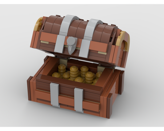 MOC - Gold Chest - How to build it