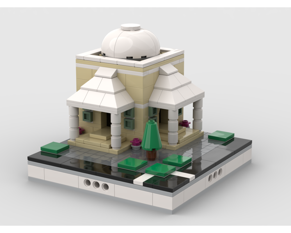 MOC - Government building for Modular City - How to build it