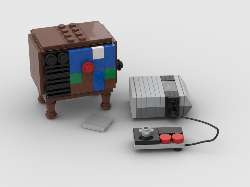 MOC - Mini SET 71374 - Nintendo Entertainment System - How to build it