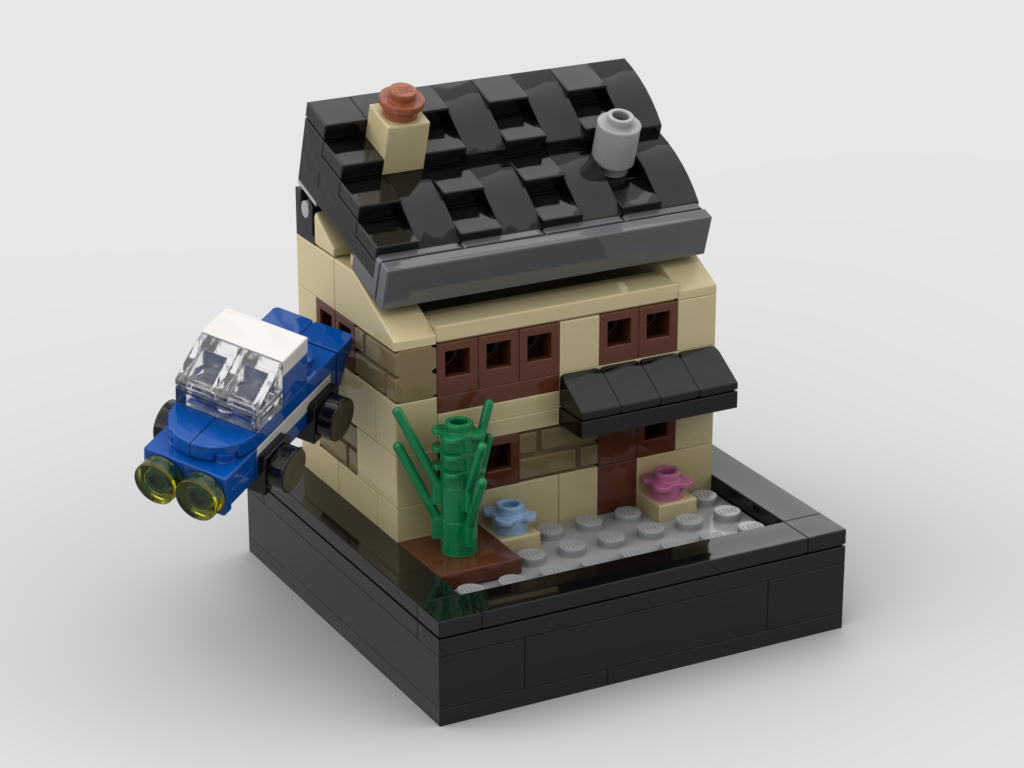 MOC - Mini set 75968 - 4 Privet Drive - How to build it