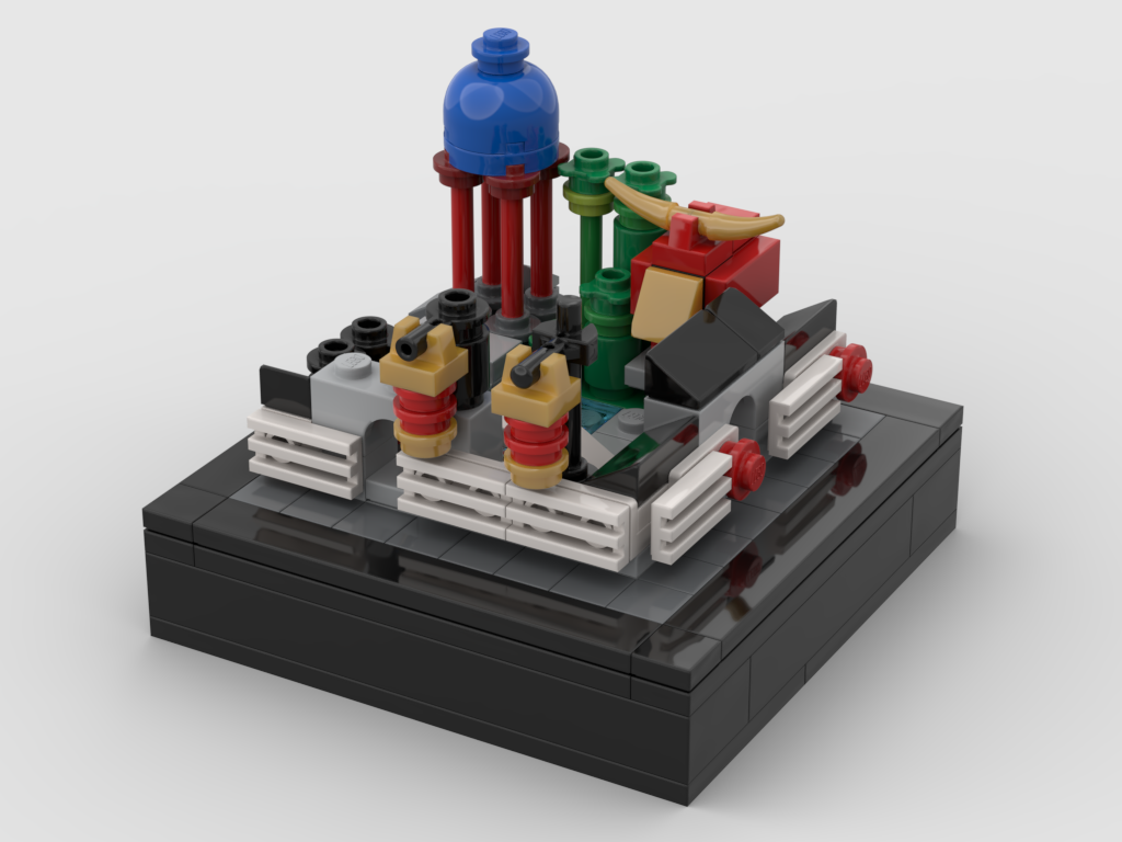 MOC - Mini SET 80107 - Spring Lantern Festival - How to build it