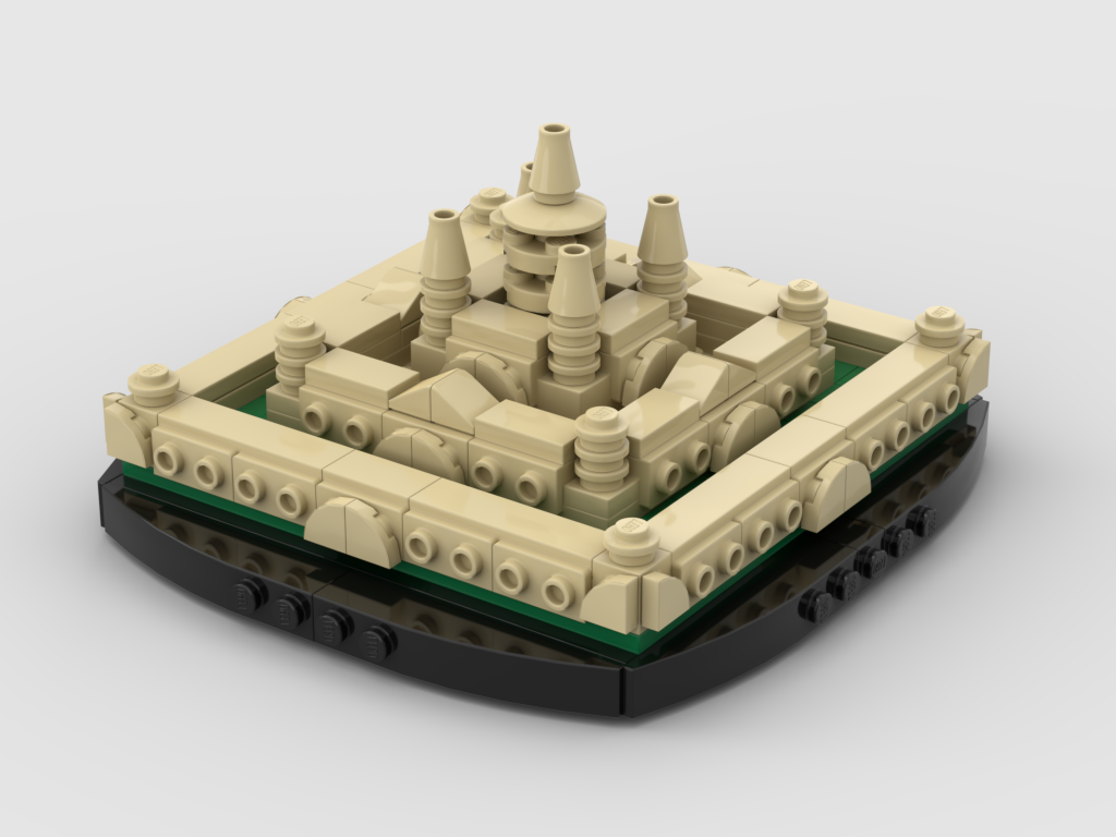 MOC - Mini Angkor Wat - How to build it