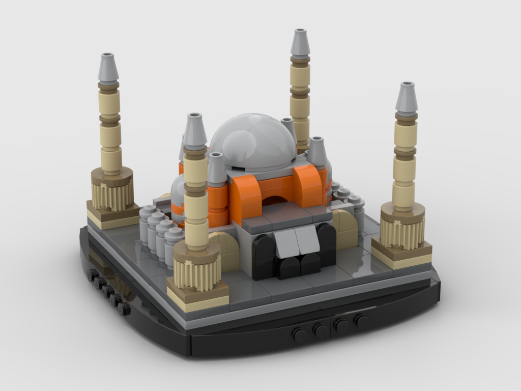 MOC - Mini Hagia Sophia - How to build it