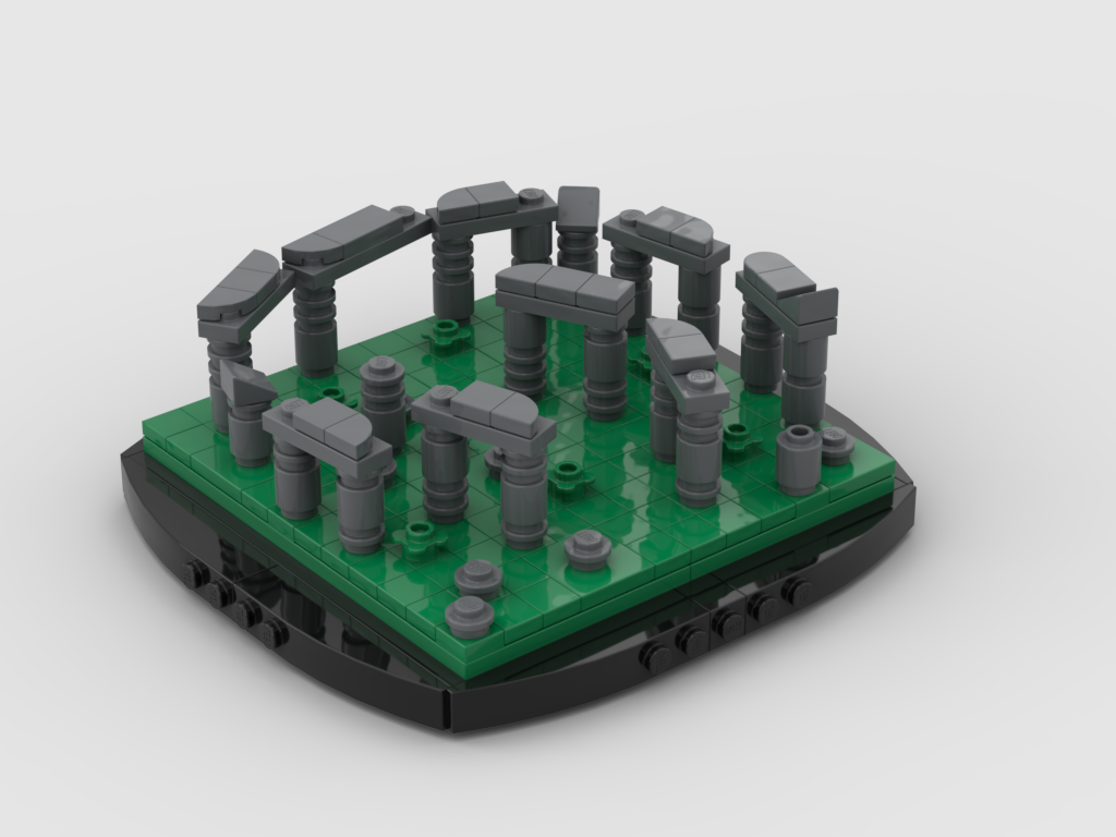 MOC - Mini Stonehenge - How to build it