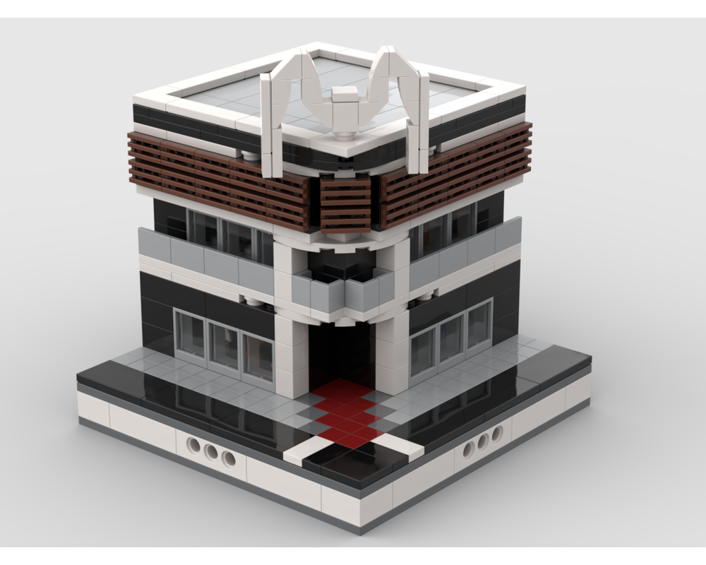 MOC - Lego Mall for a Modular City - How to build it