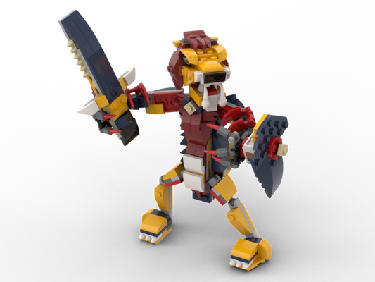 MOC - 31112 + 31088 Lion Knight Alternative Build