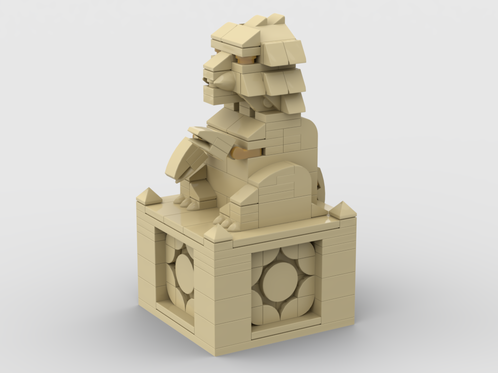 Lion statue - How to build it